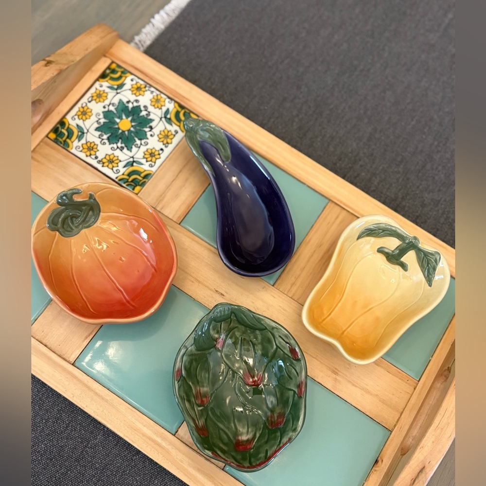 Williams Sonoma Jardin Potager Vegetable Serveware Set